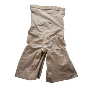 SPANX Higher Power Shorts High Waisted Shaper Short Soft Nude XL TG Shapewear